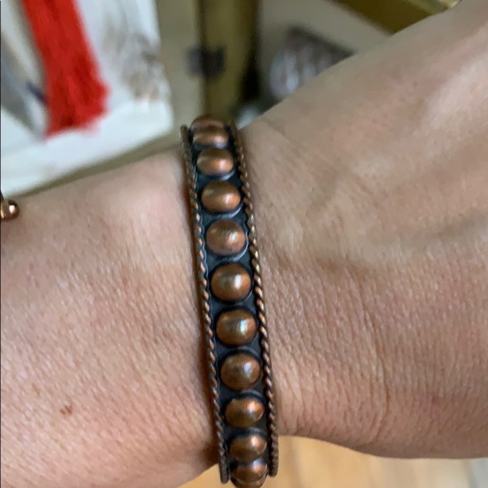 Copper cuff bracelet